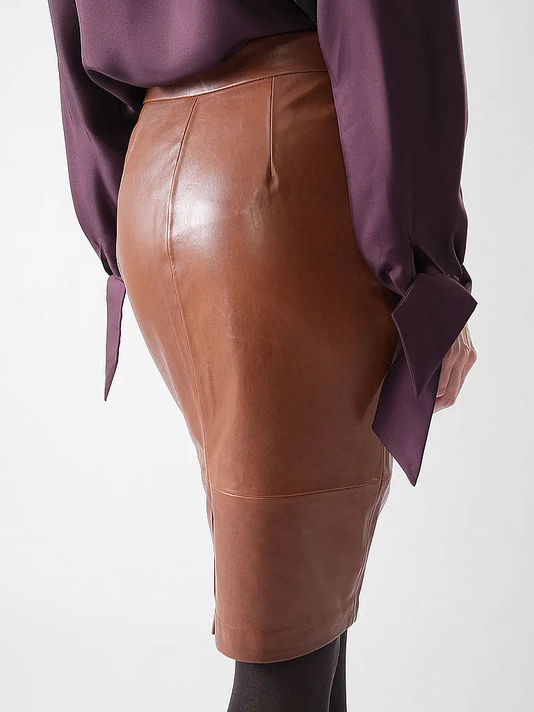 WEEKEND MAX MARA | Falda de cuero PAPAILE | 