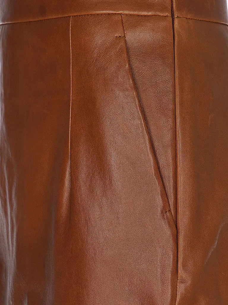 WEEKEND MAX MARA | Falda de cuero PAPAILE | 
