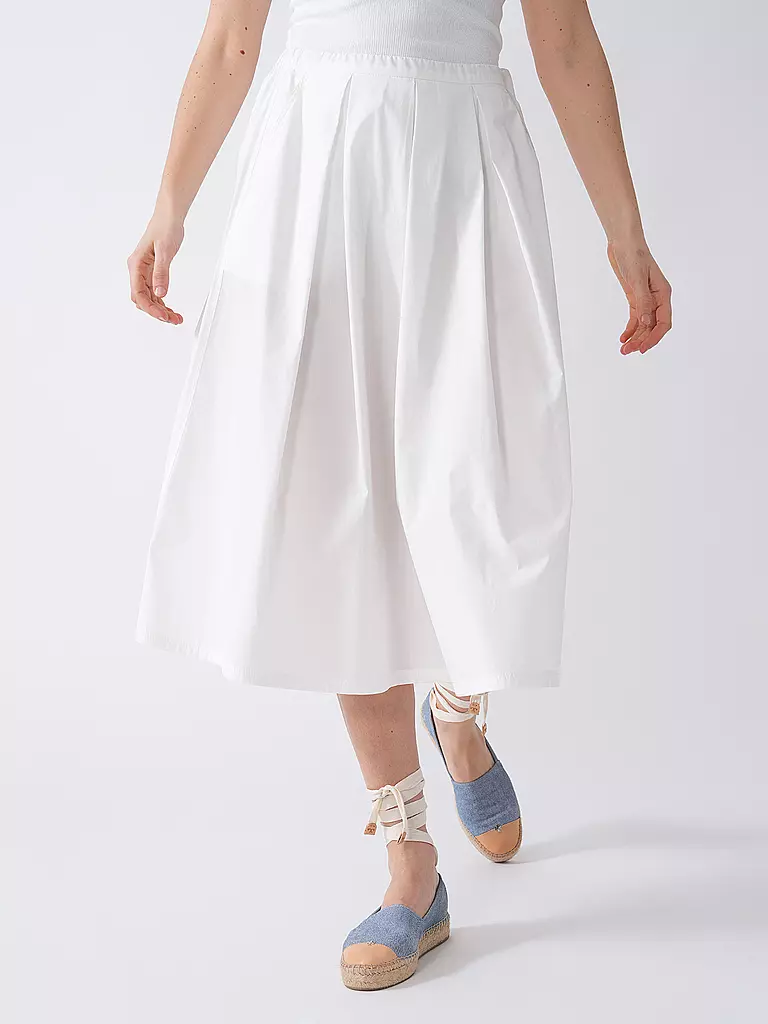 WEEKEND MAX MARA | Falda midi FOLK | Blanco