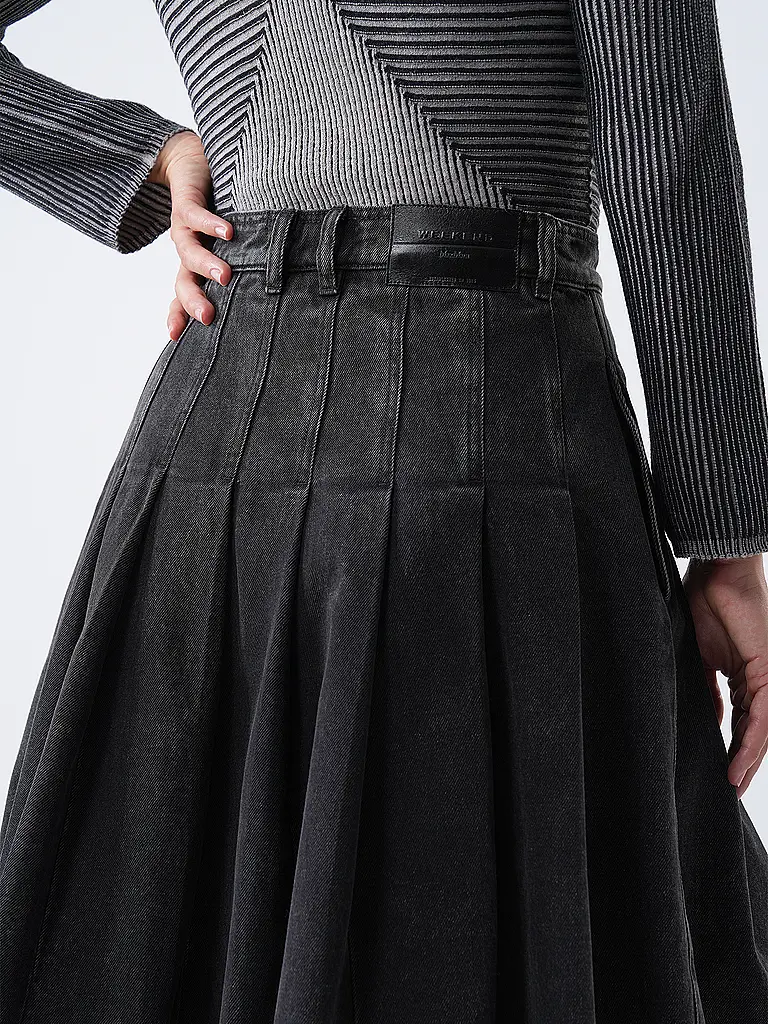 WEEKEND MAX MARA | Falda vaquera BRONZO | Negro