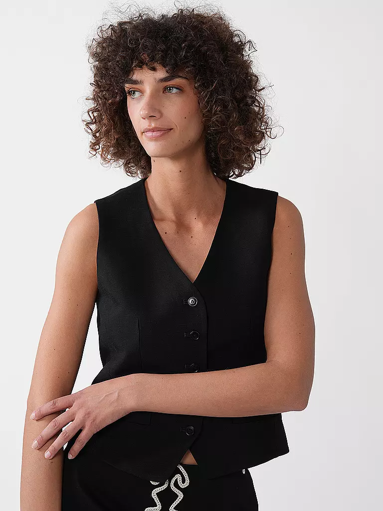 WEEKEND MAX MARA | Gilet PACE | Negro