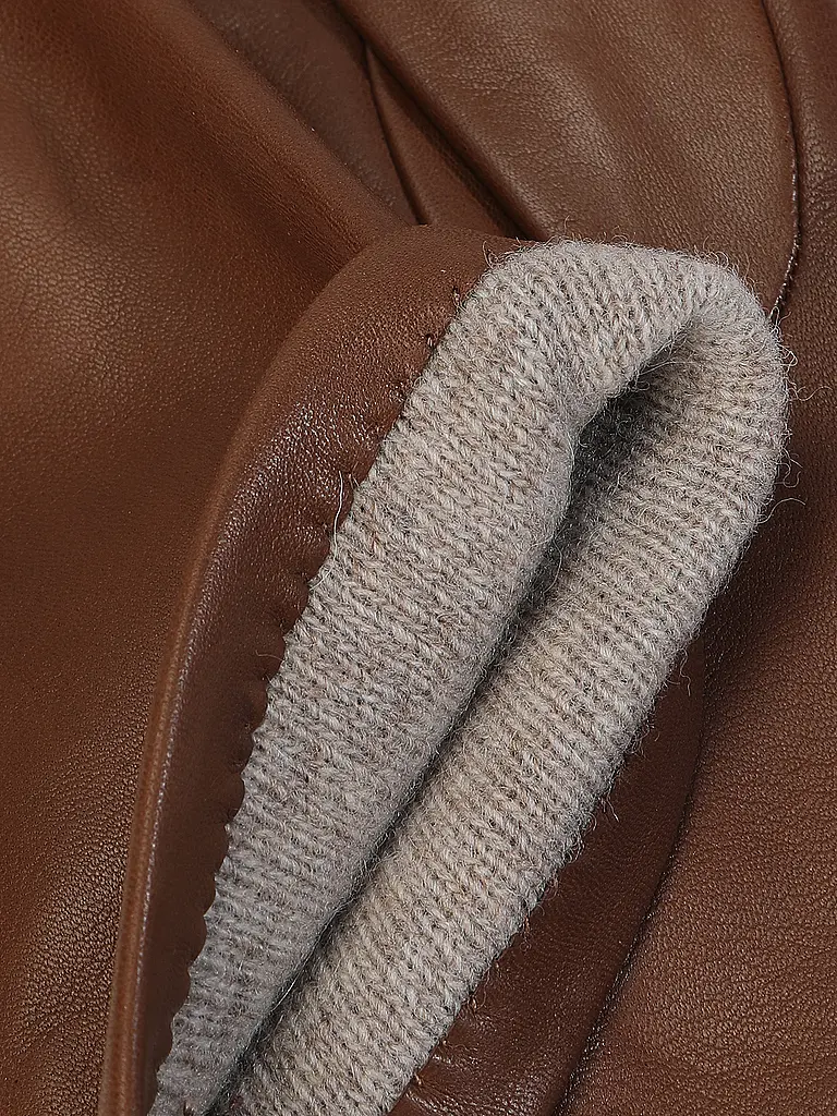 WEEKEND MAX MARA | Guantes de cuero SENAPESHORT | 