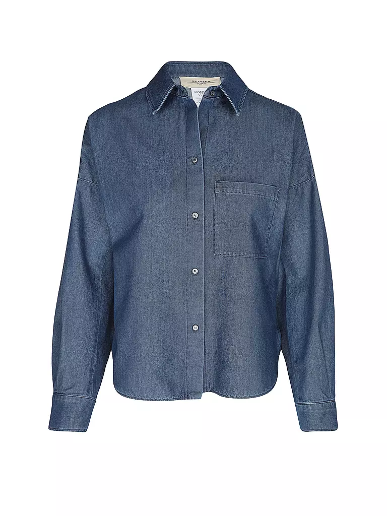 WEEKEND MAX MARA | Jeansbluse NETTARE | Azul