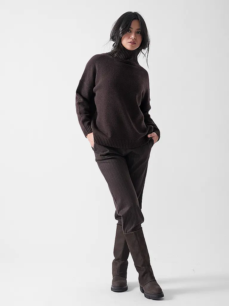 WEEKEND MAX MARA | Jersey de cuello alto BORGIA | Marrón