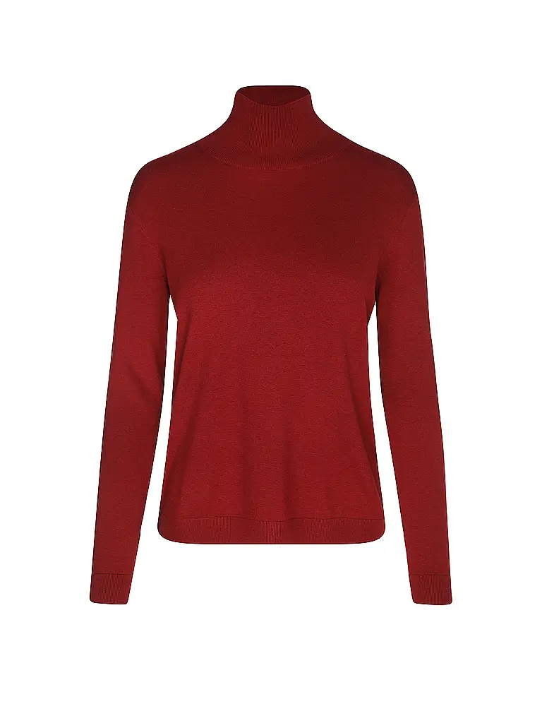 WEEKEND MAX MARA | Jersey de cuello alto KIKU | Rojo oscuro