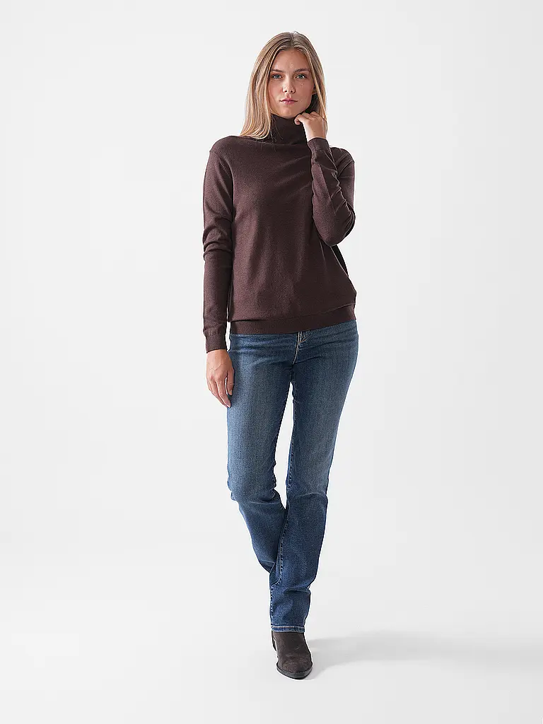 WEEKEND MAX MARA | Jersey de cuello alto KIKU | Marrón