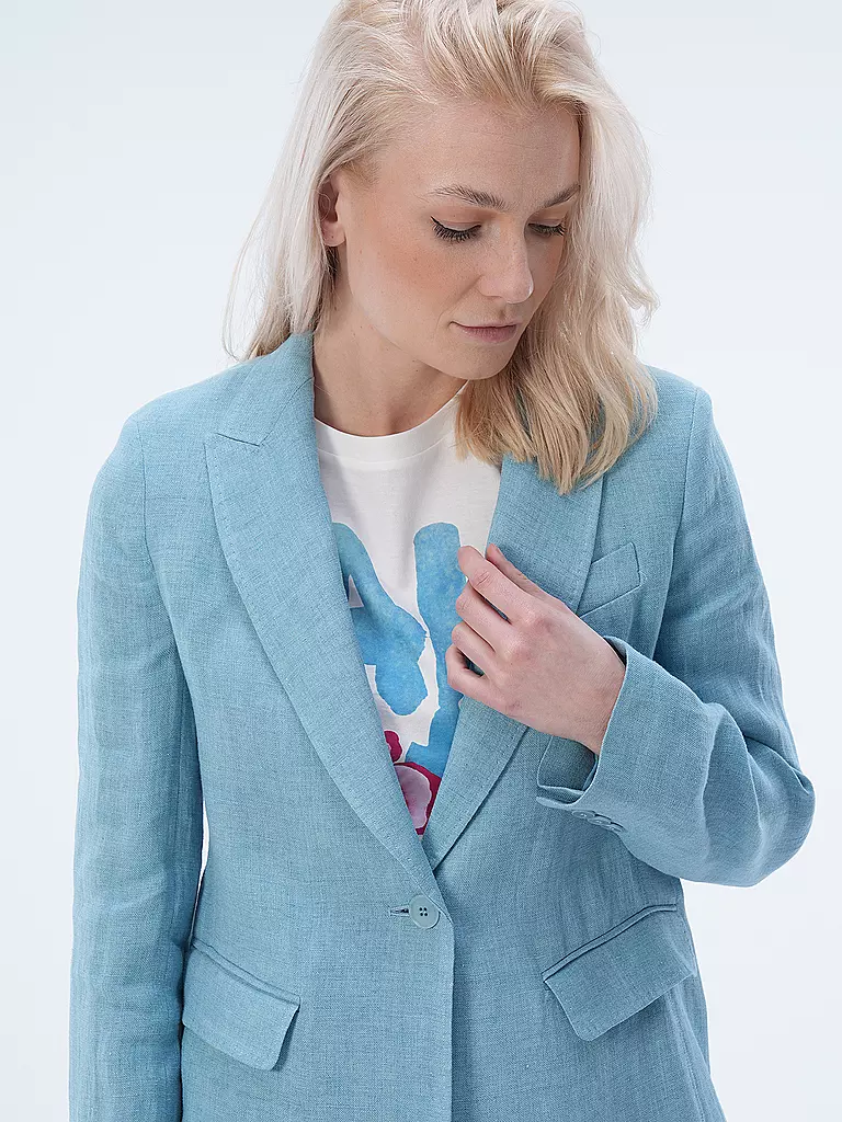 WEEKEND MAX MARA | Leinen Blazer NALUT | Azul
