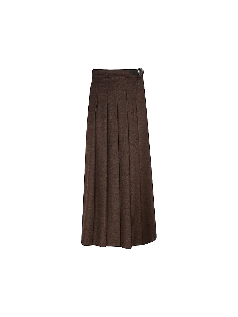 WEEKEND MAX MARA | Midi Falda FASTOSO | Marrón
