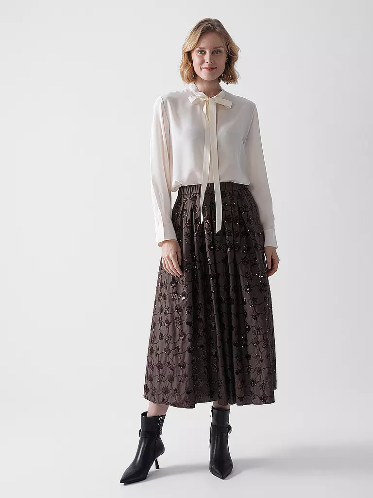 WEEKEND MAX MARA | Midi falda TEMPRA | Marrón