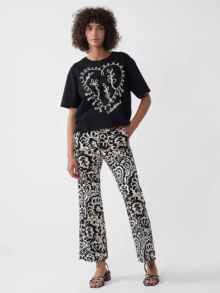 WEEKEND MAX MARA | Pantalón de corte acampanado CADMIO | Negro