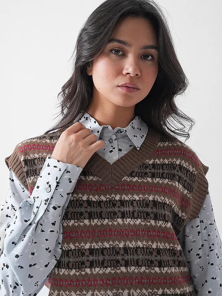 WEEKEND MAX MARA | Pullunder FLERES | Marrón