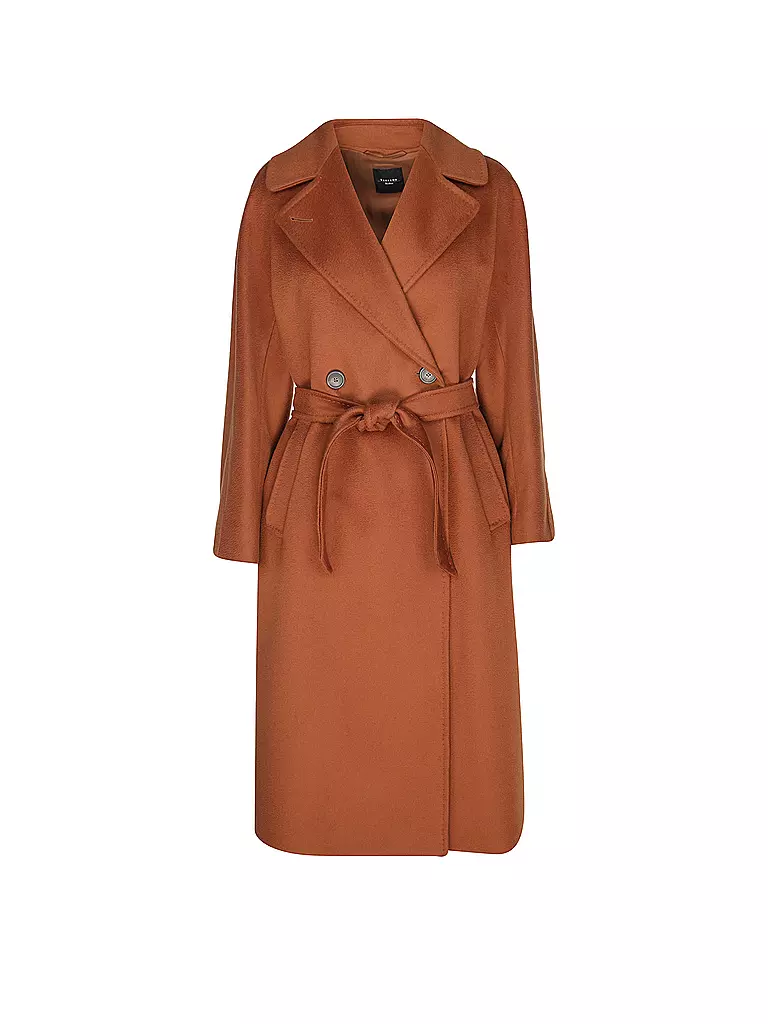 WEEKEND MAX MARA | Wollmantel RESINA | Marrón