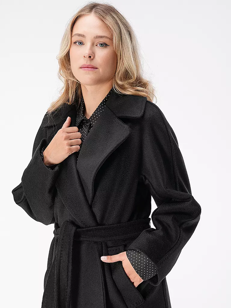 WEEKEND MAX MARA | Wollmantel RESINA | Negro