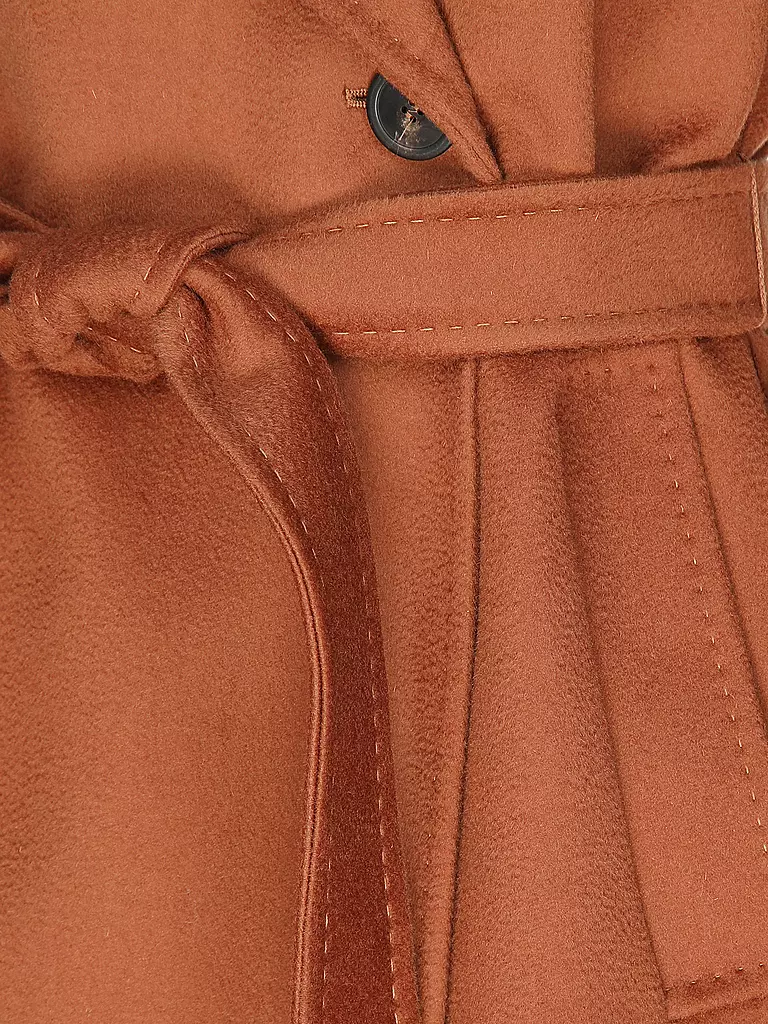 WEEKEND MAX MARA | Wollmantel RESINA | Marrón