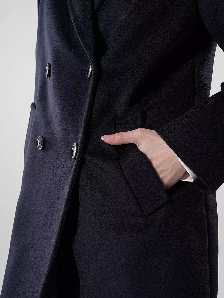 WEEKEND MAX MARA | Wollmantel ZUM | Azul oscuro