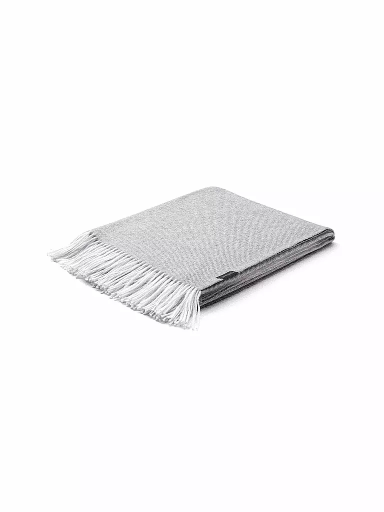 WEICH COUTURE ALPACA | Edelhaardecke CIELO 130x180cm Grey | Gris claro