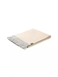WEICH COUTURE ALPACA | Manta de pelo fino MERIMA 130x180cm Blanco/Beige | Beige
