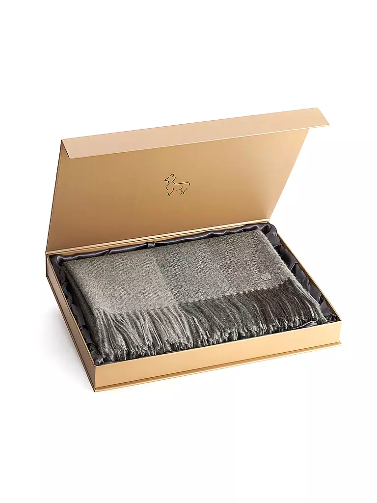 WEICH COUTURE ALPACA | Manta de pelo fino TIRA 130x180cm Gris |