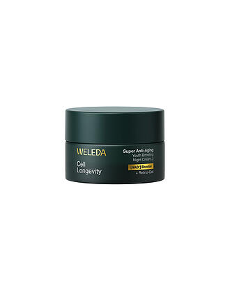 WELEDA PRESTIGE | Crema de noche super antiedad potenciadora de la juventud Cell Longevity 50 ml