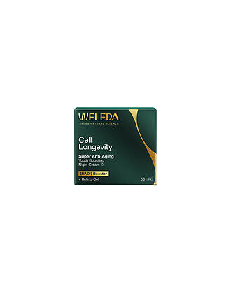 WELEDA PRESTIGE | Crema de noche super antiedad potenciadora de la juventud Cell Longevity 50 ml
