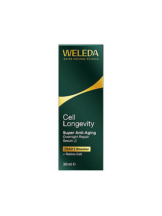 WELEDA PRESTIGE | Suero reparador nocturno super antiedad Cell Longevity 30ml