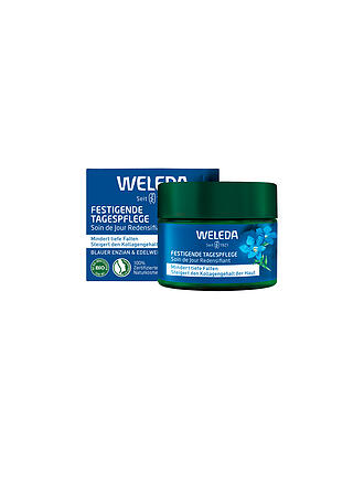 WELEDA | Crema facial - Cuidado de día reafirmante con genciana azul y edelweiss 40 ml