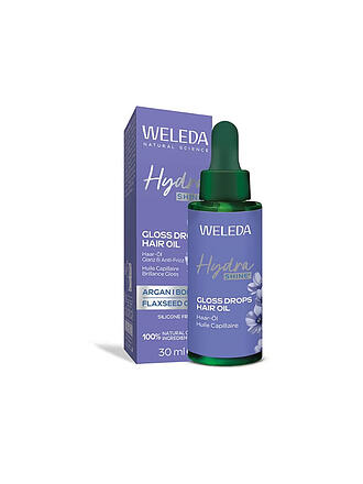 WELEDA | Hydra Shine Gloss Drops Aceite Capilar de Lino Alpino 30ml