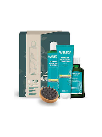 WELEDA | Set de regalo - Set Revitalizante para el Cuidado del Cabello 250ml / 150ml / 100ml