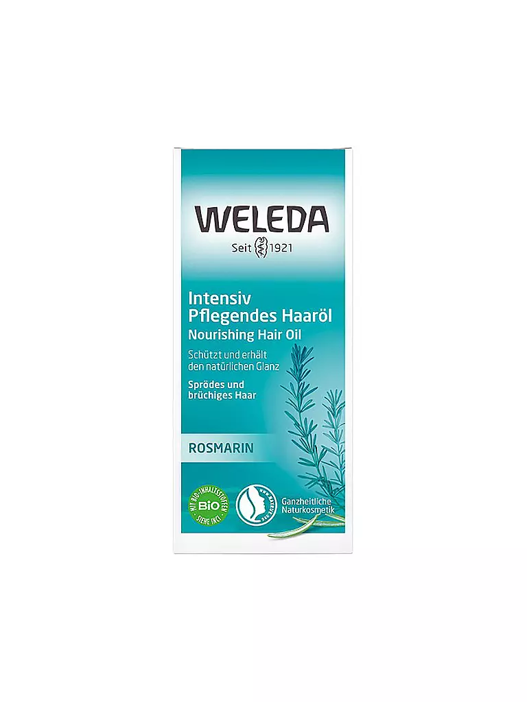 WELEDA | Aceite capilar nutritivo intensivo 50 ml | Sin color