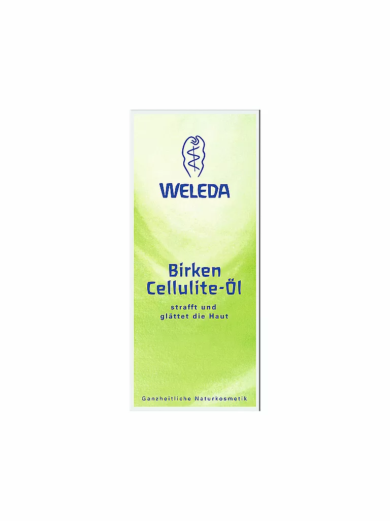 WELEDA | Aceite de Abedul para la Celulitis 100ml | Sin color