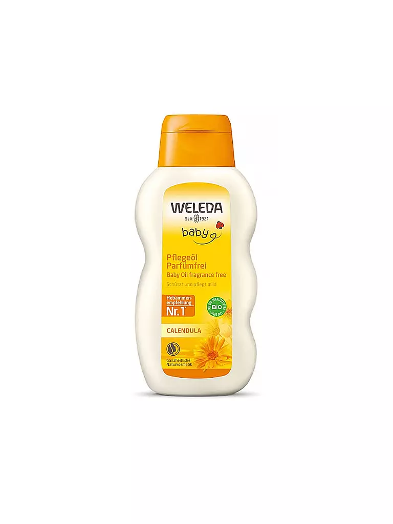 WELEDA | Aceite de Caléndula para el Cuidado de la Piel Sin Perfume 200ml | Sin color