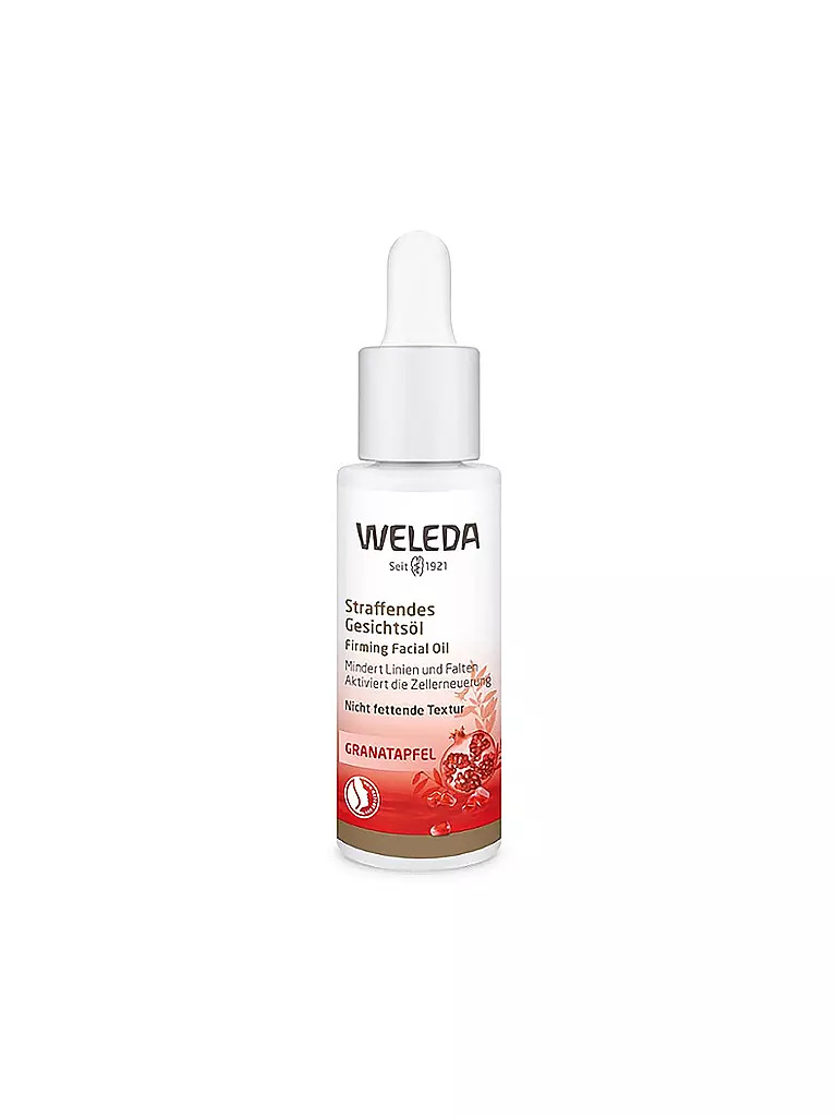WELEDA | Aceite facial reafirmante de granada 30 ml | Sin color