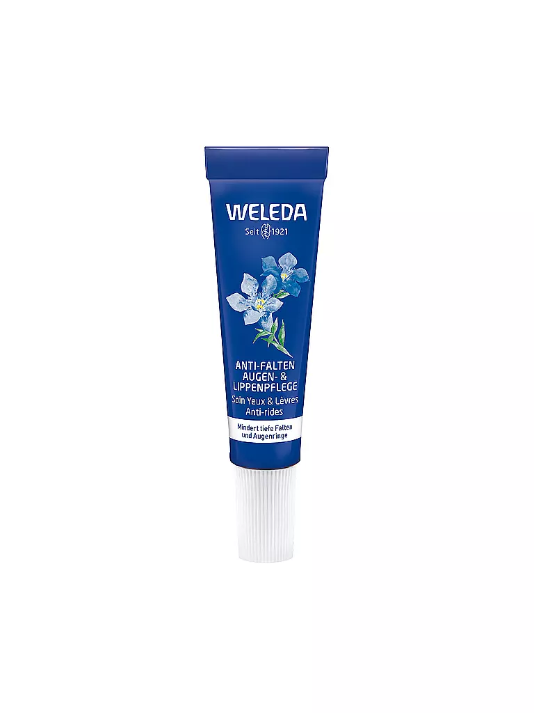 WELEDA | Anti Falten Augen- & Lippenpflege Blauer Enzian & Edelweiß 10ml | Sin color