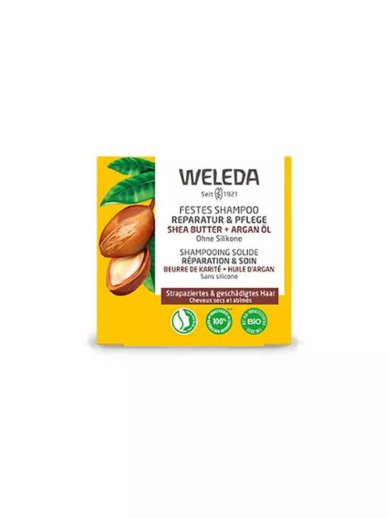 WELEDA | Champú sólido Reparación y Cuidado 50g | 