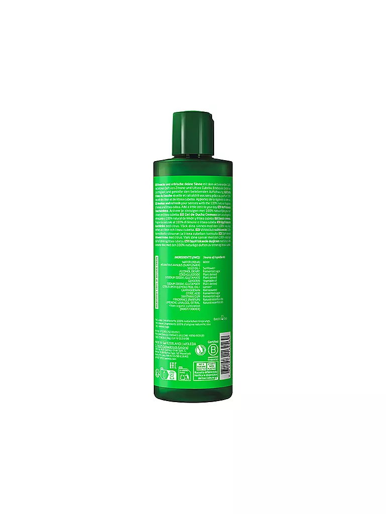WELEDA | Crema de Ducha Refrescante Cítricos 400ml | Sin color