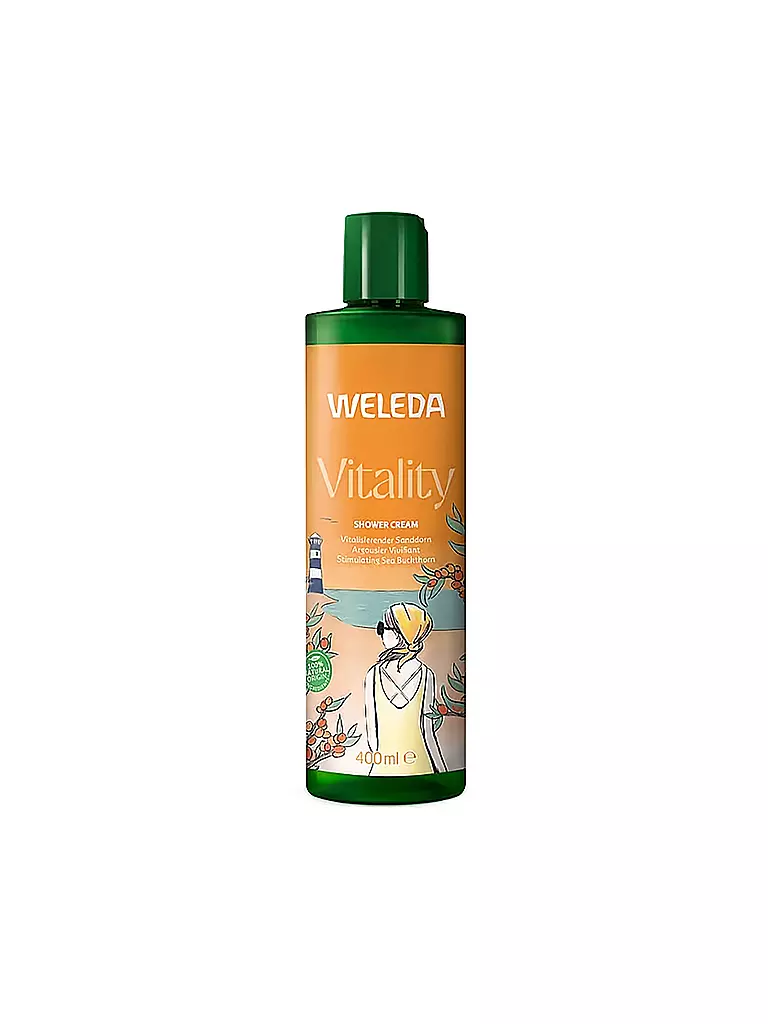 WELEDA | Crema de Ducha Vitality Espino Amarillo 400ml | Sin color