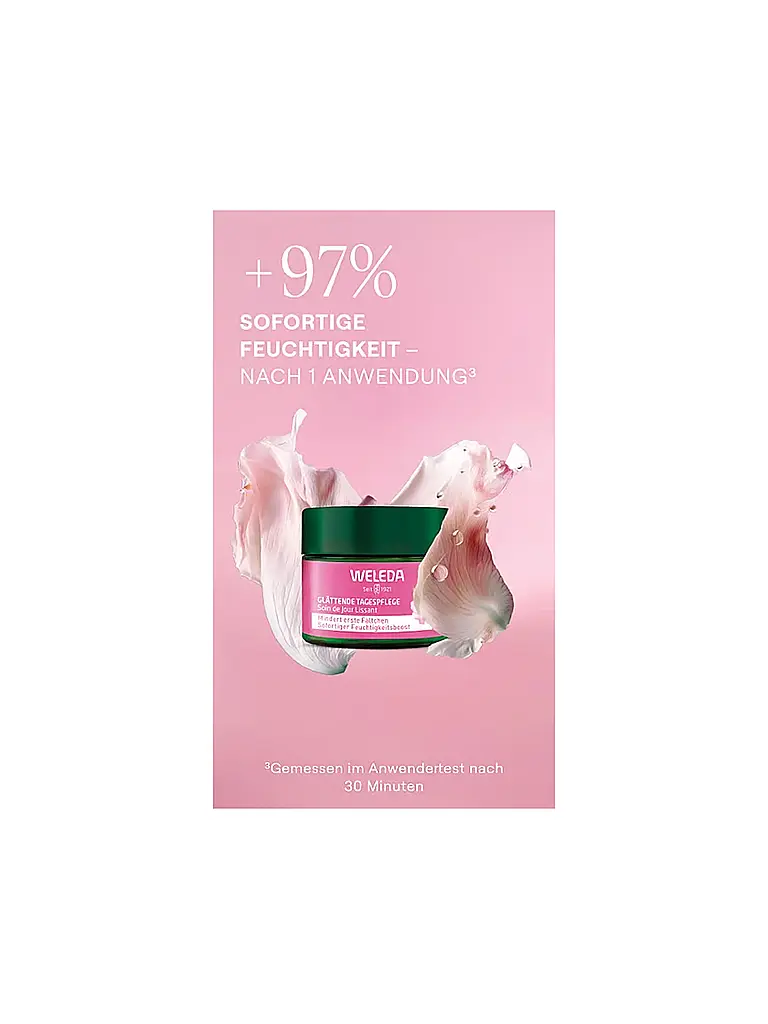 WELEDA | Crema facial - Cuidado de día de rosa silvestre y té blanco 40 ml | Sin color