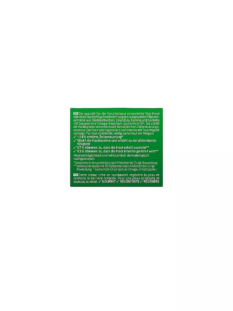 WELEDA | Crema facial - Skin Food Cuidado Nutritivo de Noche 40ml | Sin color