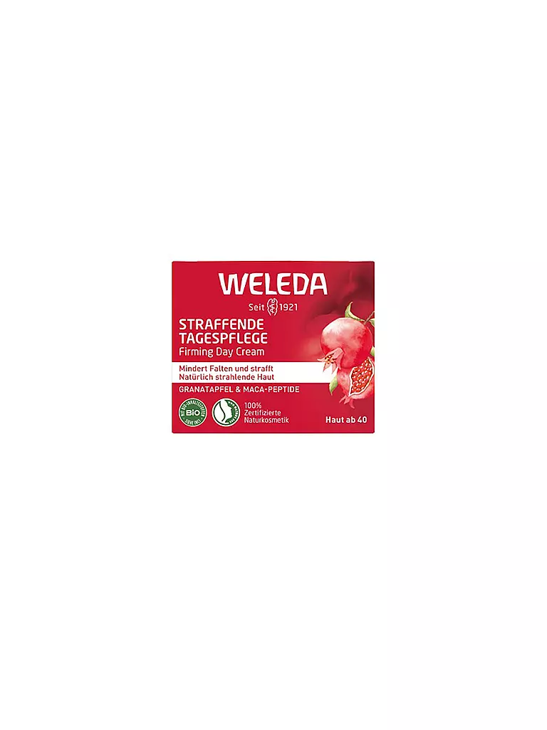 WELEDA | Cuidado de Día Reafirmante Granada y Péptidos de Maca 40ml | Sin color