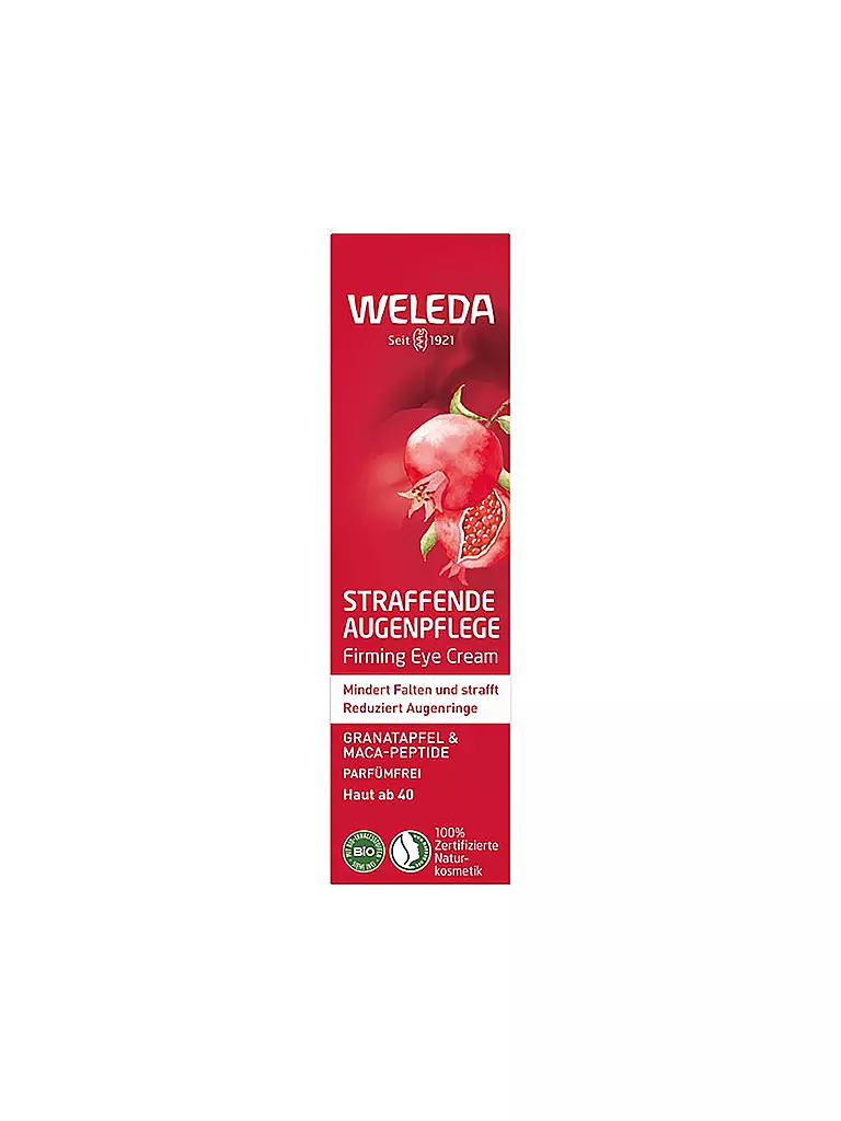 WELEDA | Cuidado de Ojos Reafirmante Granada y Péptidos de Maca 12ml | Sin color