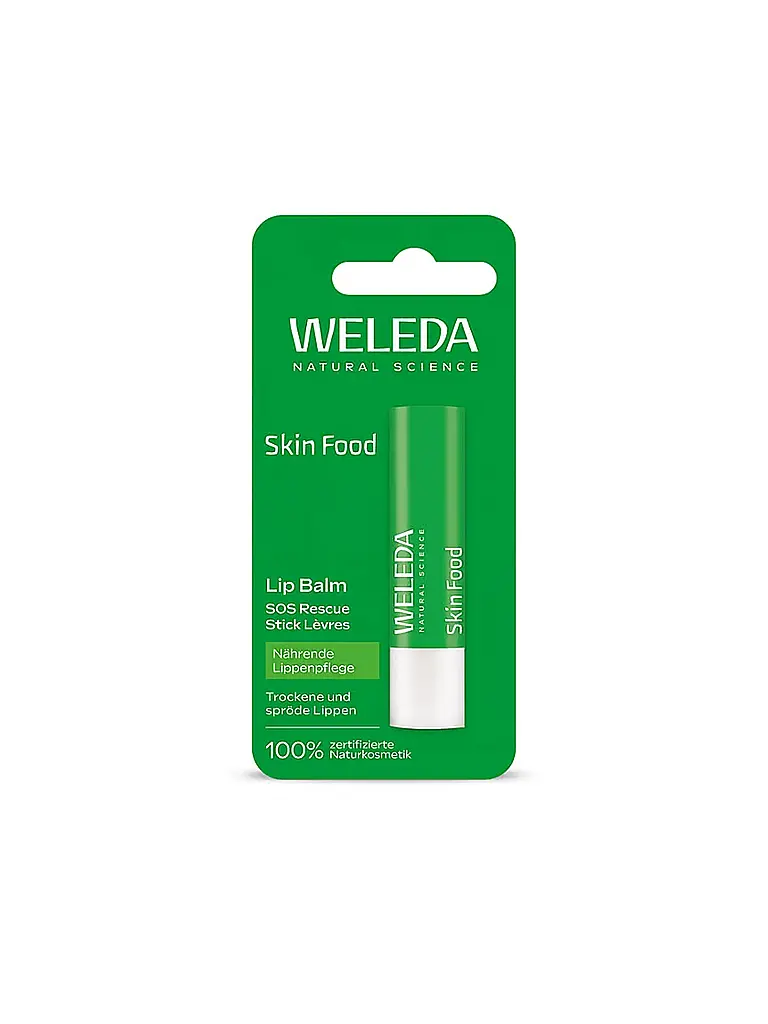 WELEDA | Cuidado labial - Bálsamo labial Skin Food | Sin color