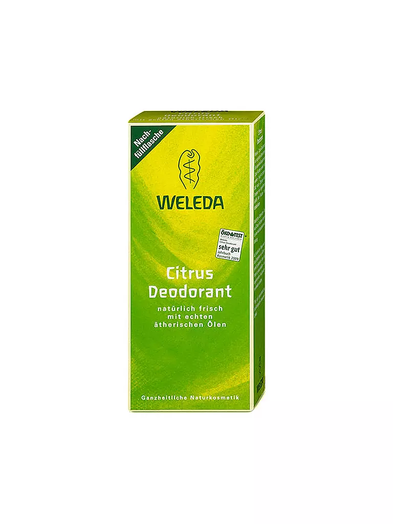 WELEDA | Desodorante cítrico (recambio) 200 ml | Sin color