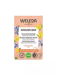 WELEDA | Feste Duschpflege Geranium+Litsea Cubeba 75g | Rosa