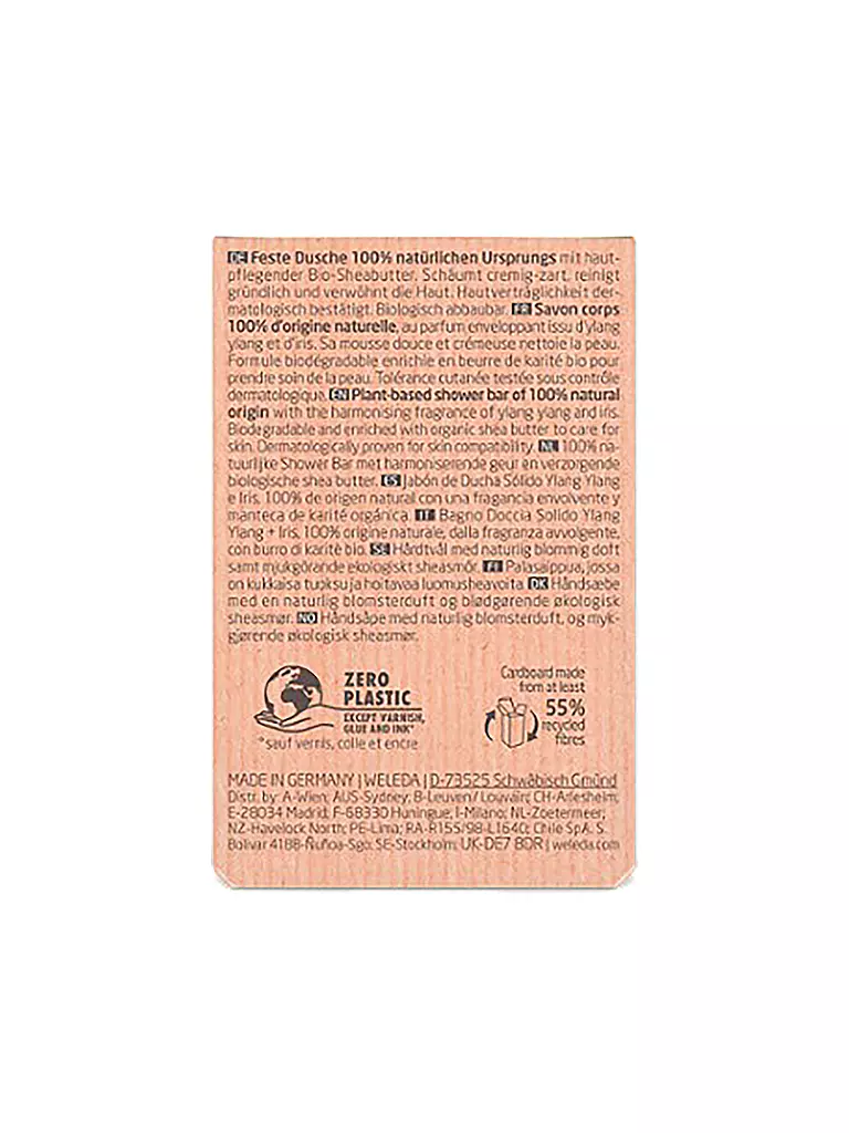 WELEDA | Duschpflege Ylang Ylang+Iris 75g | Rosa