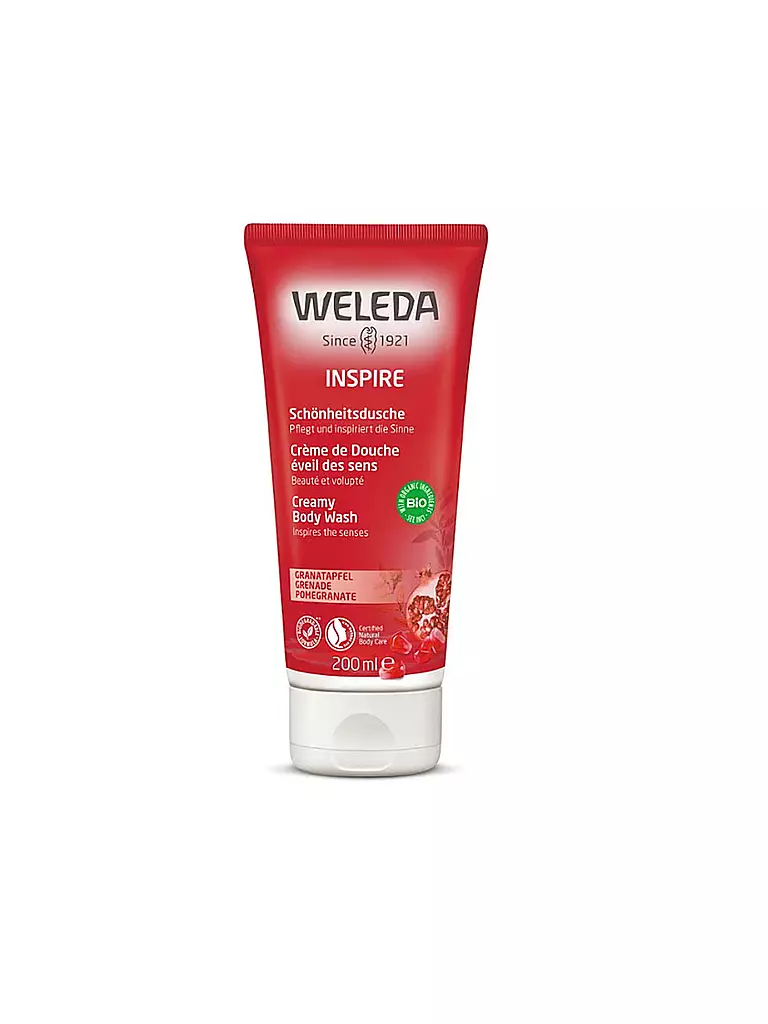 WELEDA | Inspire - Ducha de Belleza Granada 200ml | Sin color
