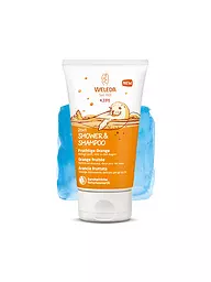 WELEDA | Kids 2in1 Gel de Ducha & Champú "Naranja Afrutada" 150ml | Sin color