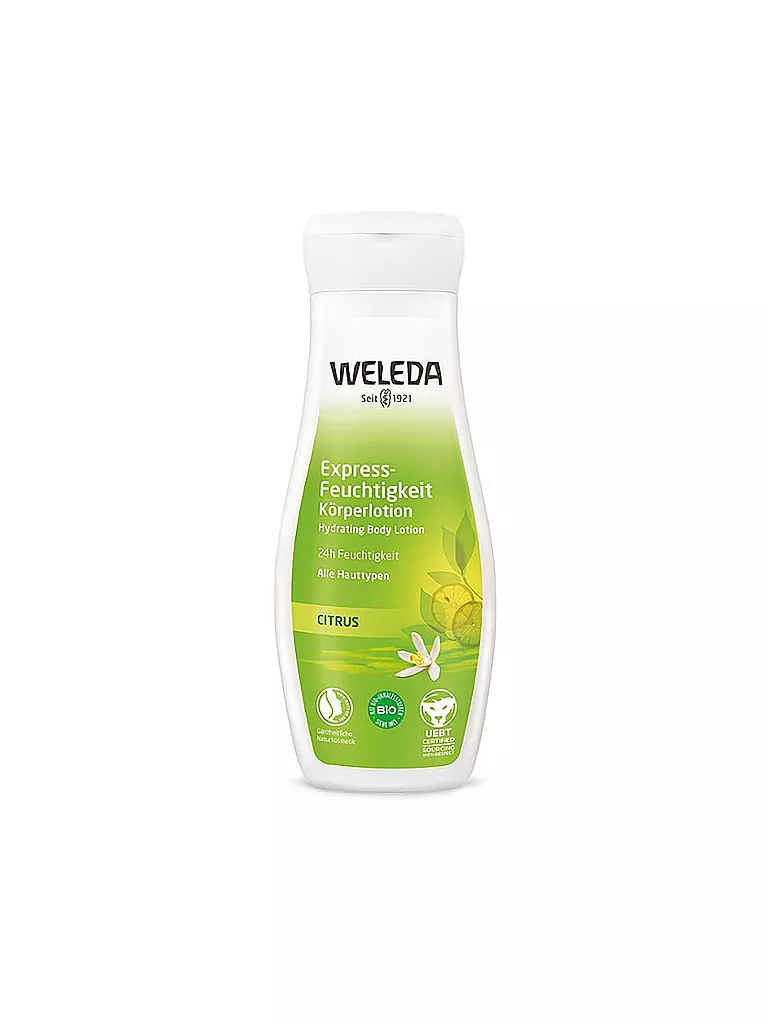 WELEDA | Loción Corporal Hidratación Express Citrus 200ml | Sin color