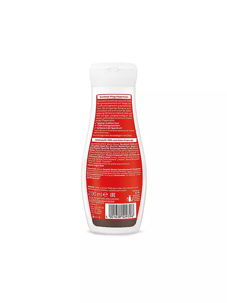WELEDA | Loción Corporal Reafirmante de Granada 200ml | Sin color
