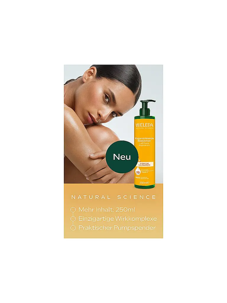 WELEDA | Loción Corporal Regeneradora 250ml | Sin color