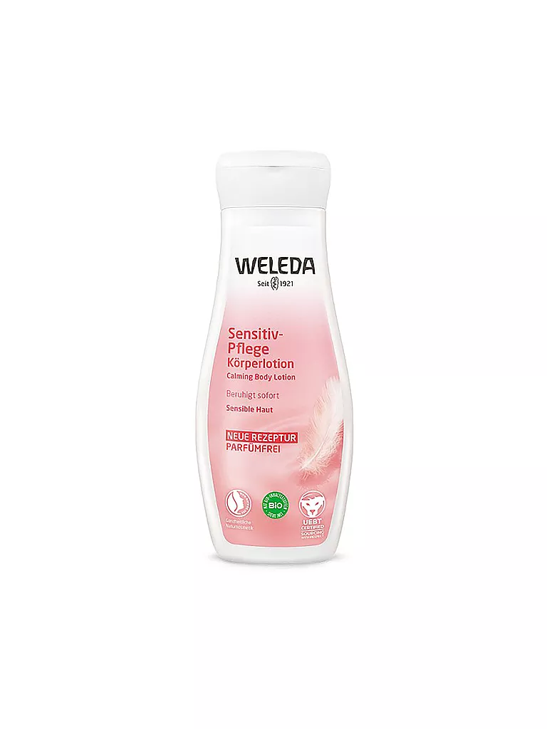 WELEDA | Loción corporal Sensitiv-Pflege Almendras 200 ml | keine Farbe